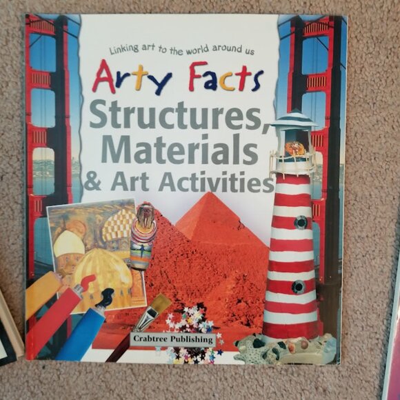 Art Activity Book Lot of 3 Books, Art Projects, Educational Workbooks for Home - Picture 4 of 7